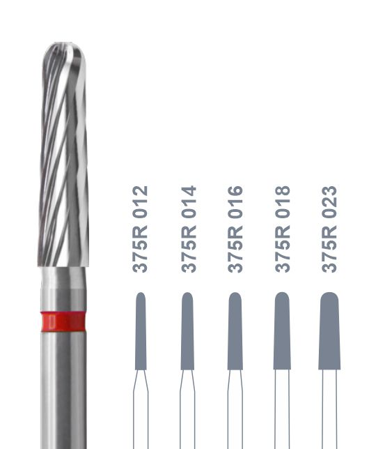  Brocas Multilaminadas Cil?ndrica Arredondada 375R018 FG - 12 l?minas - MIG Tools