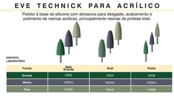  EVE TECHNIK PM Resinas Acr�licas - H334K