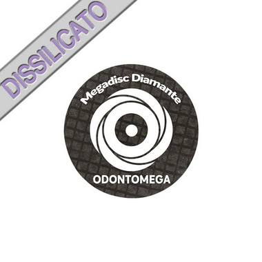 Disco MegaDisc Diamante 20mm x 0,25mm unid. - OdontoMega<br>Discos de Corte - R$ 40,95