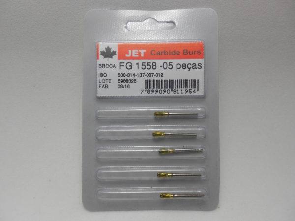 BROCA JET CARBIDE FG 1558 - 05 PE�AS<br>Brocas Carbide - R$ 0,00